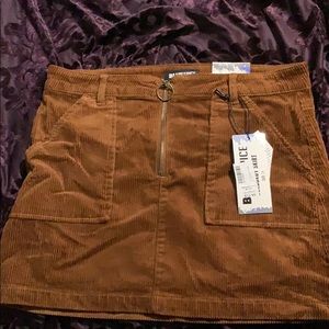 Corduroy Skirt